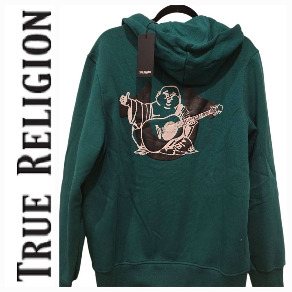 True Religion Overflap Buddha Hoodie‎
